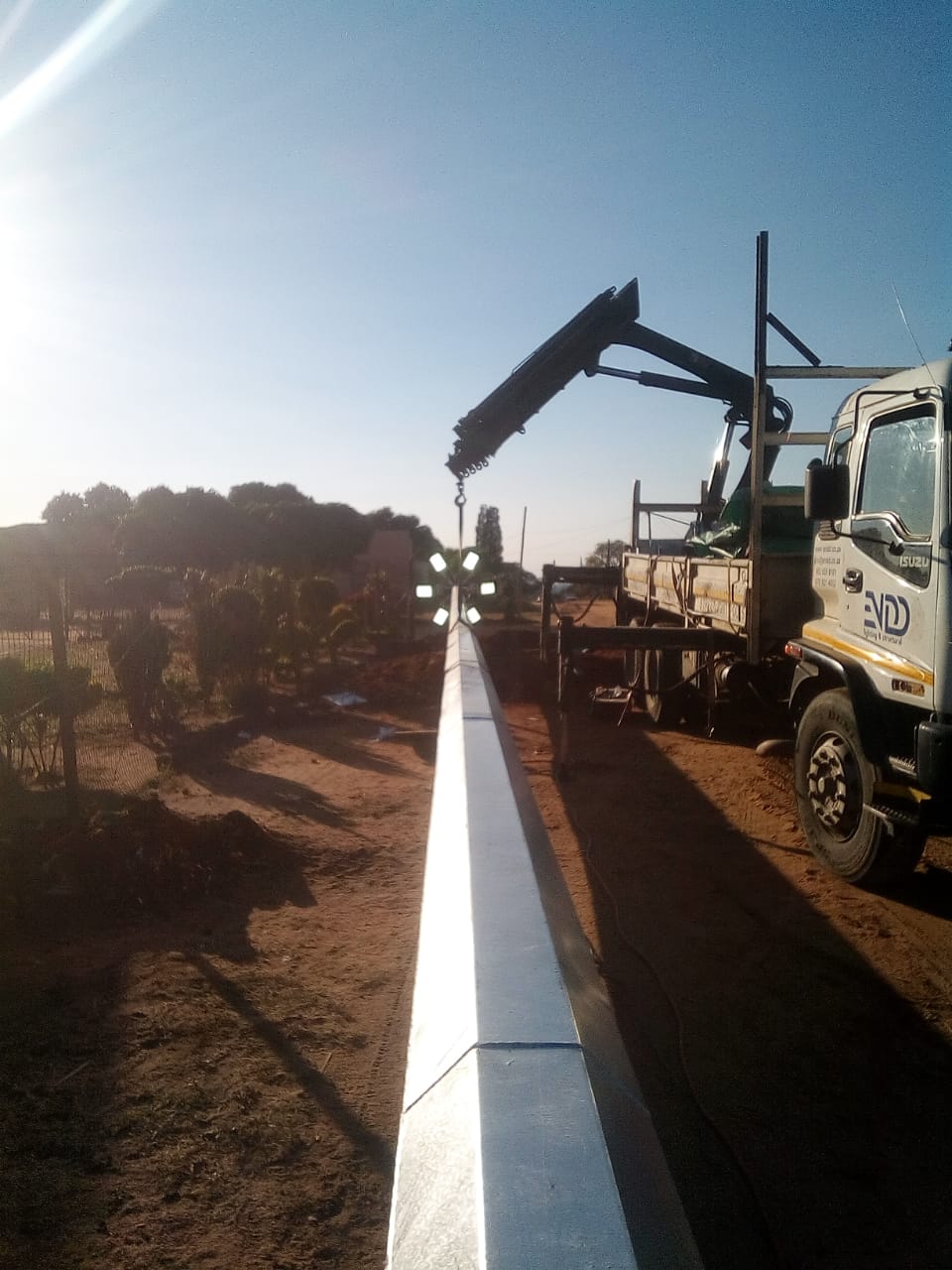 Railow Masts - ENDD Lighting - Johannesburg