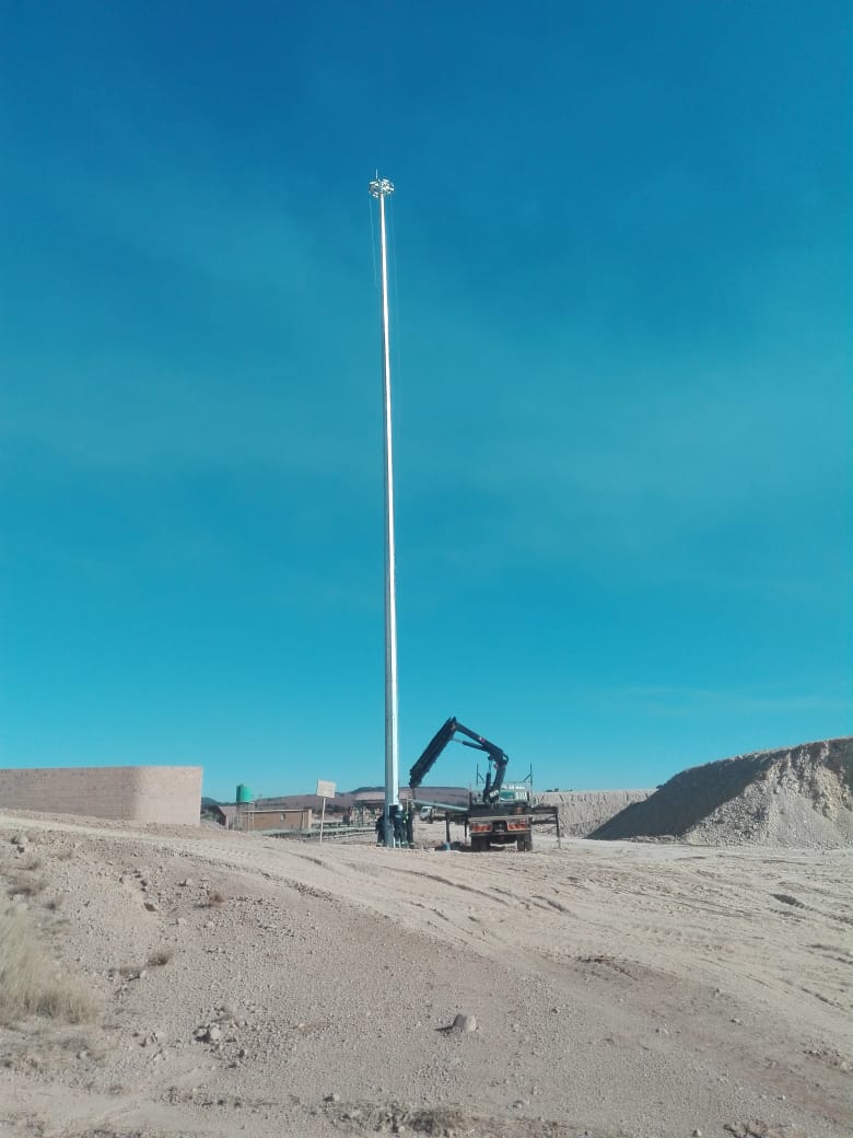 Railow Masts - ENDD Lighting - Limpopo
