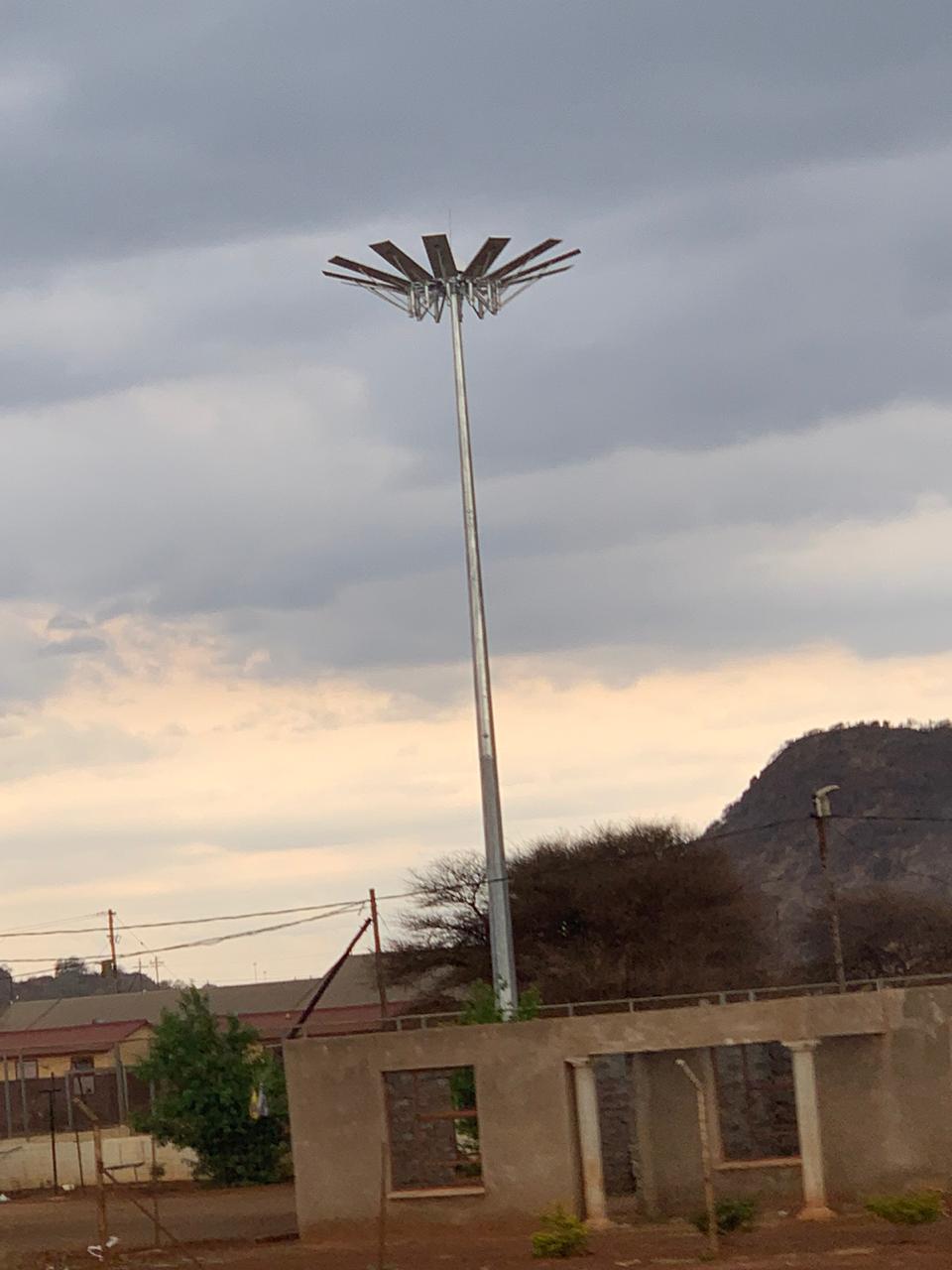 Solar Masts - ENDD Lighting Gauteng